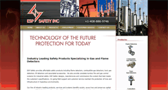 Desktop Screenshot of espsafetyinc.com