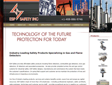 Tablet Screenshot of espsafetyinc.com